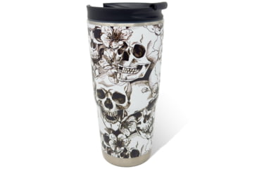 Image of Engel Coolers Engel White Skull 22oz Halloween Tumbler, ENGT22 - White Skull