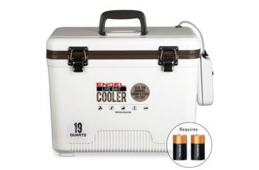 Image of Engel Coolers Original 19 Quart Live Bait Drybox/Cooler, ENGLBC19-N-OHV