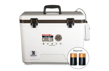 Image of Engel Coolers Original 30 Quart Live Bait Drybox/Cooler, ENGLBC30-N-OHV