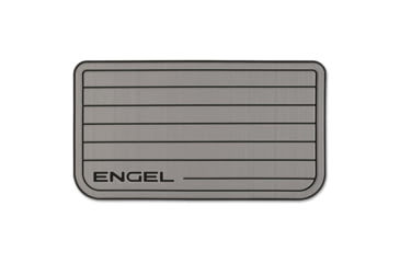 Image of Engel Coolers SeaDekR Grey Teak Pattern Non-Slip Marine Cooler Topper, SD25-GT