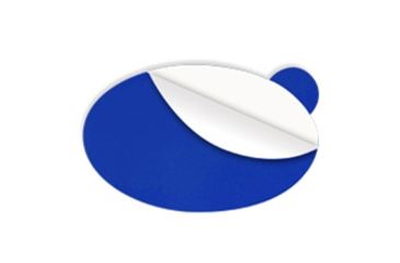 Image of Engo Blister Patches - 4 Pack Ovals-Blue