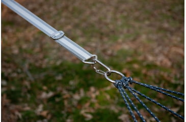 Image of Eno Apollo Hammock Suspension System Straps, Grey/Charcoal, One Size, ASP001