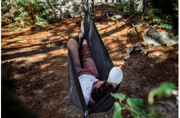 Image of Eno DoubleNest Hammock, Charcoal/Black, One Size, DN010