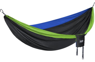 Image of Eno DoubleNest Hammock, Chartreuse/Black/Royal, One Size, DN014