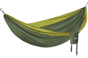 Image of Eno DoubleNest Hammock, Olive/Melon, One Size, DN009