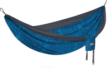 Image of Eno DoubleNest Print Giving Back Hammocks, Outside NPF/Charcoal, One Size, Z-NPF-DNP