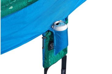 Image of Eno DoubleNest Print Giving Back Hammocks, Topo PCT/Teal, One Size, Z-PCT-DNP