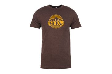 Image of Eno Nature Logo Tee - Mens, Espresso, Extra Large, APMEENLT04XL