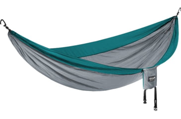 Image of Eno Single Nest Hammock, Grey/Seafoam, One Size, SN011
