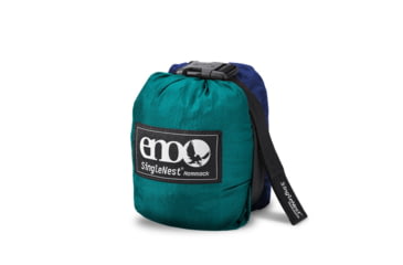 Image of Eno Single Nest Hammock, Seafoam/Navy, One Size, SN001