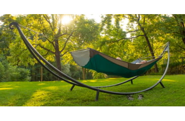 Image of Eno SoloPod XL Hammock Stand, Charcoal, ENO-SOLOXL