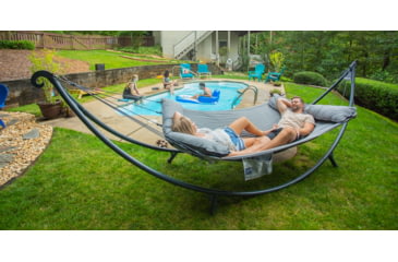 Image of Eno SoloPod XL Hammock Stand, Charcoal, ENO-SOLOXL