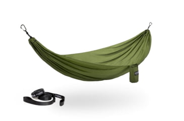 Image of Eno TravelNest Hammock &amp; Straps Combo, Moss, One Size, TRN062