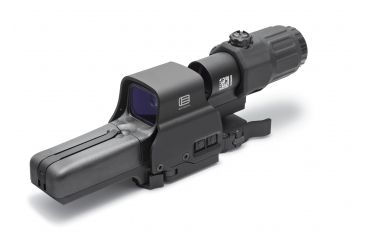 Image of Open Box, Dealer Demo, EOTech Holographic Hybrid Sight III Complete System Includes 518-2 Hws, G33 Magnifier And Sts Switch To Side Mount With Quick Detach, HHS III, HHS III-DMO