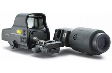 Image of EOTech HOLOgraphic Sight 557 w/ G23 3x FTS Magnifier Weapon Sight System w/ FREE ScopeCoat Protective Covers and AA batteries, 557-G23FTS-KIT