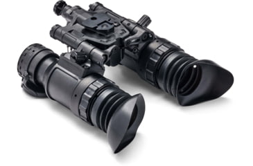 Image of EOTech BinoNV 1x w/ Wilcox G24 Mount, ESA Gen III, White Phosphor, Black, EOT-BINO-AI-B