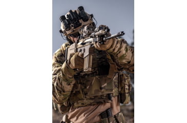 Image of EOTech BinoNV-c 1x w/ Wilcox G24 Mount, Photonis, 4G White Phosphor, Black, EOT-BINO-AI-B-C