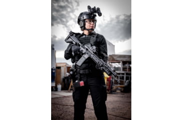 Image of EOTech BinoNV-c 1x w/ Wilcox G24 Mount, Photonis, 4G White Phosphor, Black, EOT-BINO-AI-B-C