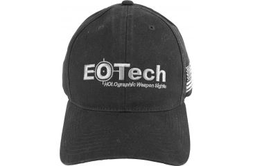 Image of Eotech Gear Baseball Hat - Black 11-4325 Front Logo