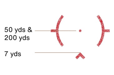 Image of EOTech EXPS3-DCR HWS 1x1.2-0.85in Holographic Red Dot Sight w/G45 Magnifier and STS, 1 MOA Dot, Black, HHS IX