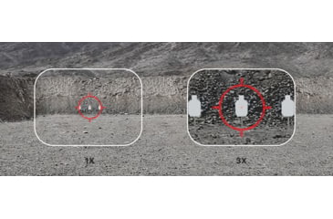 Image of EOTech G43 Red Dot Sight Magnifier, STS Mount, Tan, G43.STSTAN