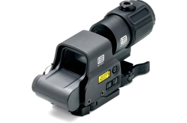 Image of EOTech HHS-VI Complete System Red Dot Sight w/EXPS3-2 HWS, G43 Magnifier w/ QD Switch-To-Side Mount, Black, HHS VI