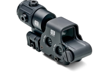 Image of EOTech HHS-VI Complete System Red Dot Sight w/EXPS3-2 HWS, G43 Magnifier w/ QD Switch-To-Side Mount, Black, HHS VI