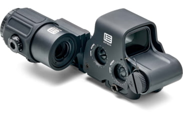 Image of EOTech HHS-VI Complete System Red Dot Sight w/EXPS3-2 HWS, G43 Magnifier w/ QD Switch-To-Side Mount, Black, HHS VI