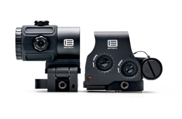 Image of EOTech HHS-VI Complete System Red Dot Sight w/EXPS3-2 HWS, G43 Magnifier w/ QD Switch-To-Side Mount, Black, HHS VI