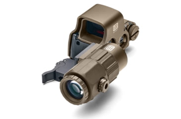 Image of EOTech HHSVIII EXPS3-0 Holographic Red Dot Sight w/G33 3x Magnifier, 1x, 0-Reticle, Tan, HHS-VIII-TAN