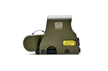 Image of EOTech XPS2 Holographic Weapon Sight w/1 MOA Reticle, Olive Drab Green, XPS2-0ODGRN