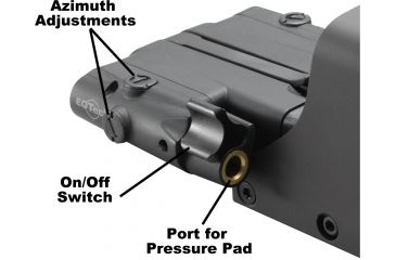 Image of EOTech Laser Battery Cap Accessory, Black, Visible Red Laser, Compatible with All 512/552 Models LBC