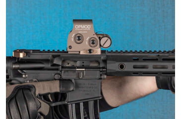 Image of EOTech OPMOD EXPS 3 Holographic Reflex Red Dot Sight, 4 MOA Dot Reticle, Tan, EXPS3-4 TAN OP