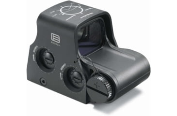 Image of EOTech Transverse Red Dot Sight, Black, Circle-2-Dot Reticle, 300 Blackout/Whisper Ballistics on Hood XPS2-300