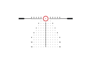 Image of EOTech Vudu 1-10x28mm Riflescope, 34mm Tube, First Focal Plan, SR5 MRAD Reticle, Tan, VDU1-10FFSR5TAN