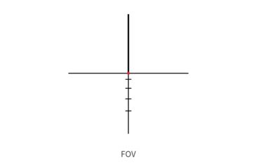Image of EOTech Vudu Rifle Scope, 1-8x24mm, Second Focal Plane, HC3 Reticle, Black, VDU1-8SFHC3