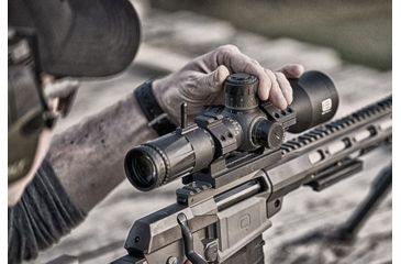 Image of EOTech Vudu Rifle Scope, 1-8x24mm, Second Focal Plane, HC3 Reticle, Black, VDU1-8SFHC3