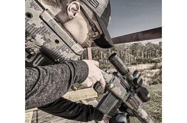 Image of EOTech Vudu Rifle Scope, 1-8x24mm, Second Focal Plane, HC3 Reticle, Black, VDU1-8SFHC3