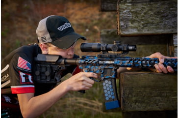 Image of EOTech Vudu Rifle Scope, 1-8x24mm, Second Focal Plane, HC3 Reticle, Black, VDU1-8SFHC3