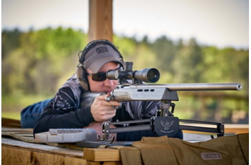 Image of EOTech Vudu Rifle Scope, 8-32x50mm, 34mm Tube, Second Focal Plane, HC2 MOA Reticle, Matte, Black, VDU8-32SFHC2