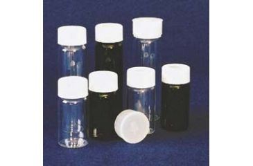 Image of Ep Scientific Epa Vials, Case of 144, Borosilicate Glass, With Fluoropolymer Resin/Silicone-Lined Cap, Ep Scientific Products Level 1 Vials With Open-Top Caps, 140-40CDB