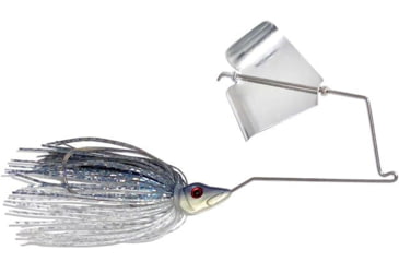 Image of Epic Baits Buzz Bait Slow Rollr, Blue Back Herring, 1/4 oz, BBSR14WHTBLF027