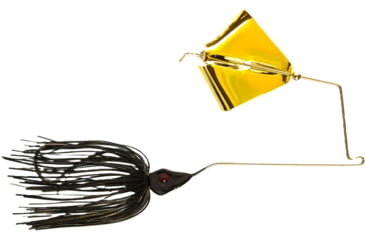 Image of Epic Baits Buzz Bait Slow Rollr, Gold Blade, Black Magic, 1/2 oz, BBSR12BLKBLFBN028