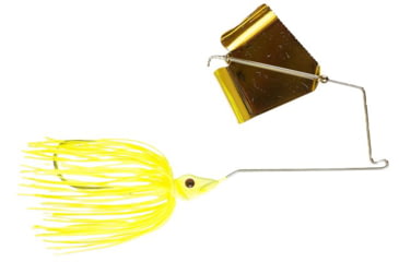 Image of Epic Baits Buzz Bait Slow Rollr, Gold Blade, Chartreuse, 1/2 oz, BBSR12CHTBLFGB022