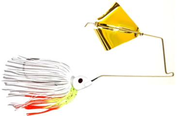 Image of Epic Baits Buzz Bait Slow Rollr, Gold Blade, Coleslaw, 1/2 oz, BBSR12WHTBLFGB015