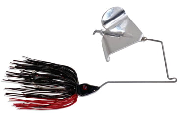 Image of Epic Baits Buzz Bait Slow Rollr, Gold Blade, Diablo, 1/2 oz, BBSR12BLKBLFGB024