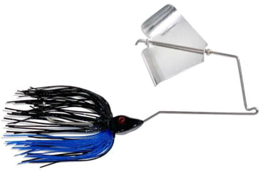 Image of Epic Baits Buzz Bait Slow Rollr, Midnight Blue, 3/8 oz, BBSR38BLKBLF025