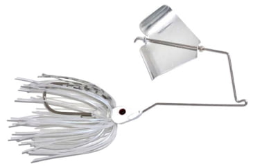 Image of Epic Baits Buzz Bait Slow Rollr, Speckle Blue Shad, 1/4 oz, BBSR14WHTBLF013