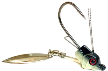 Image of Epic Baits Under Spin Jig, GW, Black Black Shad, 3/8 oz, US38BLKB35GW