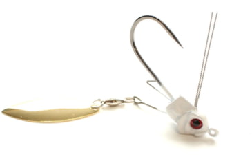 Image of Epic Baits Under Spin Jig, GW, White, 1/4 oz, US14WHTGW3